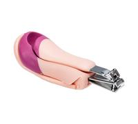 Cortador de uñas de bebé, tijeras de uñas de bebé con lima, tijeras de uñas de acero inoxidable para toda la familia, bebés y mayores