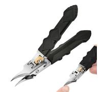 Cortador de uñas de dedos, mango ergonómico alargado, cortaúñas para viajes, para hombres, mujeres, niñas, adolescentes, parejas casadas, familiares, amigos, colegas