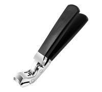 Cortador de uñas de pie, tijeras de acero inoxidable, pinza de uñas curvada de apertura ancha con cerradura de seguridad, para hombres y personas mayores, de uñas y cutículas