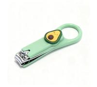 Cortador de uñas de primera calidad, bonito juego de cuidado de uñas, cortaúñas resistente, cortaúñas para niñas, regalo para niños, aguacate