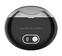 Cortador de uñas eléctrico - cortador de uñas para niños de 3 velocidades con perlas de lámpara UV |cortador de uñas automático para bebé con caja de astillas, cortaúñas ultra silencioso para uso