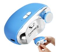 Cortador de uñas eléctrico - de uñas eléctrica - recortadora de uñas de seguridad, cortaúñas de seguridad tijeras de uñas recargables con luz para adultos