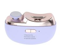 Cortador de Uñas Eléctrico, Molinillo de Uñas Eléctrico Multifuncional, Adecuado para Pulir las Uñas y Recortar Uñas de bebé, Ahorro de Mano de Obra y Eficiente (Violeta)