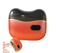 Cortador de uñas eléctrico para adultos, cortador de uñas automático con luz LED, cortador de uñas recargable con caja de almacenamiento para viajar, trabajar