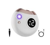 Cortador de uñas eléctrico para dedos, cortaúñas con almacenamiento para recortar uñas y luz | Para mujeres, hombres, mayores, casa, viaje, salón, pies, manos, D