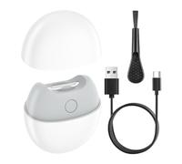 Cortador de uñas eléctrico - silenciosa para uñas | Dispositivo eléctrico Pies | Doble velocidad, recargable, lámpara LED , colector, hombres, mujeres, mayores, uñas gruesas