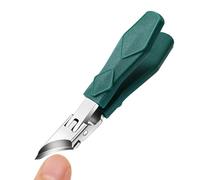 Cortador de uñas encarnado, pinza de uñas para mujeres, ancianos y salón, diseño ergonómico biselado antisalpicaduras para corte preciso, diseño biselado ergonómico, accesorios de belleza y salud