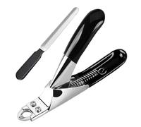 Cortador de uñas genérico para perros | 4,8 x 3,35 x 0,71 pulgadas Stainless Steel Pet Claw Grooming Tool with File | Dog Nail Trimmer,for Small Medium Large Puppy Kitten Home Indoor Outdoor Traveling