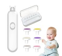 Cortador De Uñas Para Eléctricas - Cortador De Uñas De Bebé De Bajo Ruido Giratorio De 360 Grados | Archivo De Uñas Seguro Y Para Recién Nacidos, Niños Pequeños Y Alimentados