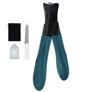 Cortador de uñas para hombres | Mandíbula ancha antisalpicaduras - Cortauñas para dedos - para adultos Cuidado de las uñas de los pies y las manos para quitar y aseo en casa y de viaje