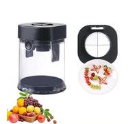 Cortador de uva para niños pequeños, herramienta cortadora de cuarto en 4 piezas para cortar uvas, fresas, tomates