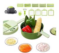 Cortador de Verduras 16 En 1 Rebanador De Patatas Y Pepino