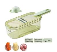 Cortador De Verduras - Cortador de Frutas - Picadora De Verduras Con Recipiente Para Patatas Zanahorias Ensalada Cocina Preparación Alimentos Barbacoa Y Camping