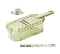 Cortador De Verduras | Cortador De Queso,Accesorio De Cocina con Recipiente y Rallador para Ensaladas BBQ Camping