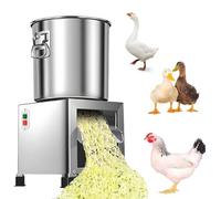 Cortador de verduras de alta resistencia, trituradora de acero inoxidable para procesamiento de piensos, cortador de granja y ganado de alta eficiencia, diseño extraíble fácil de limpiar