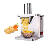 Cortador De Verduras Eléctrico De 250 W, Picador De Verduras Comercial, Cortador Automático De Patatas Y Cebolla, Procesador De Alimentos Para Frutas Y Verduras 6mm