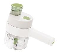 Cortador de Verduras Eléctrico de Mano, Mini Picador de Ajo, Adecuado for Cortar Frutas, Mezclar Huevos y Hacer Ensaladas(Small)