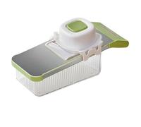 Cortador de Verduras,Herramienta de Cocina Multifunción 6 en 1 Portátil con Recipiente | Picador y Rebanador de Alimentos,Para Jengibre Especias Zanahoria Tomate Ensalada Frutas