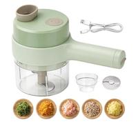 Cortador De Verduras Inalámbrico Mini Procesador De Alimentos Sin Cable | Picadora para cocina para Ajo Pimientos Zanahorias Cebollas Apio Patatas Cocina Hogar Preparación