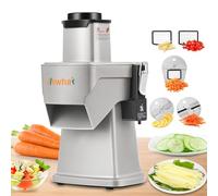 cortador de verduras, Picadora de verduras profesional 4 en 1: cortadora automática multifuncional dados, rebanadora, trituradora y tiras