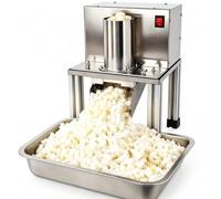 Cortador De Verduras Profesional, Máquina Eléctrica De Acero Inoxidable Para Cortar En Dados De 10/12/15 Mm, Diseño Desmontable Para Patatas, Rábanos, Pepinos Y Preparación De Cocina 10mm