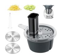 Cortador de Verduras, Rallador de Verdura Multifuncional para TM5 TM6 Rallador de Cocina de Acero Inoxidable ABS Procesamiento Eficiente de Verdura Accesorio de Máquina para Varios Tipos de Verduras