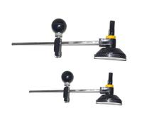 Cortador de vidrio 6 ruedas brújula circular herramienta con ventosa aleación de metal para cortar círculos redondos de vidrio en proyectos de decoración del hogar DIY