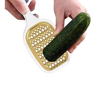 Cortador de zanahorias - Picadora de alimentos para verduras | Rallador de patatas, rebanador de queso, triturador de verduras, picador manual de alimentos para pepino, cebolla Gusengo