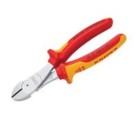 Cortador Diagonal De Alto Apalancamiento VDE Knipex 180Mm KPX7406180