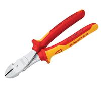 Cortador Diagonal De Alto Apalancamiento VDE Knipex 200Mm KPX7406200