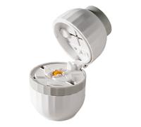 Cortador Divisor De Pastillas, Divisor Portátil De Comprimidos, Multifuncional Almacenamiento De Comprimidos Cortador Mitad O Cuarto Para Hogar Escuela Viajes Y Exteriores Para Toda La Familia