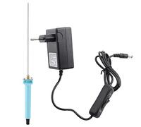 Cortador eléctrico de alambre caliente de 18 W, 15 cm, espuma de poliestireno, con lápiz de grabado de 110 - 250 V (Reglamento Europeo)