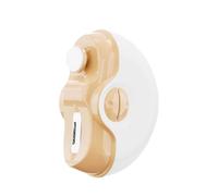 Cortador eléctrico de bajo ruido para piel delicada, para niños y adultos, podadora recargable combinada contra apretones, sustancia ABS, uso familiar, lima eléctrica unguis