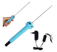 Cortador eléctrico de espuma de 20 cm, cortadora eléctrica de alambre caliente: WIYETY Schaumschneider Elektroschneidestift 100-240V 18W Wärmeeschneiden Gravierstift para cortes, enchufe de la UE