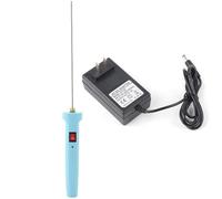 Cortador Eléctrico de Espuma de Alambre Caliente, 24W, 20cm, Lápiz Térmico para Poliestireno, 100-240V, con Protecciones para Tallado y Grabado