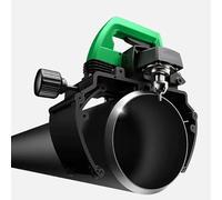 Cortador eléctrico de tubos, máquina de corte automático resistente, ajuste de velocidad 5+1, grosor biselado de 8,5 mm, 8 rodillos guía de precisión para PVC y hierro fundido