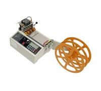 Cortador en frío y caliente con pantalla LCD, máquina de corte de cinta automática, cortadora de cintas, cuchillo de cinta, ancho de cuchillo, adecuado para todo tipo de cinturones