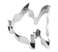 Cortador Galletas Pescado 8x8 CM Acero Inoxidable - Paderno - Formas Animales