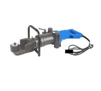 Cortador hidráulico de barras de refuerzo, Dobladora De Barras Refuerzo Hidráulica Eléctrica Portátil, Máquina Enderezadora, Prensa Manual, Corte Rápido(4-22mm)