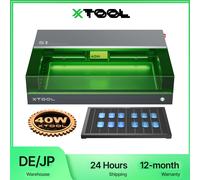Cortador láser y grabador láser xTool S1 de 40 W, grabador láser para madera y metal, acrílico, proyecto grande 40W Rotary kit