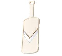 Cortador manual antideslizante multifuncional con mango y gadget | Cortador de cable para queso, melones, patatas, pepinos, ensalada, desayuno, cocina, preparación de alimentos en casa, blanco