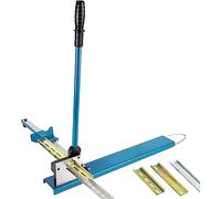 Cortador manual de riel con doble ranura, incluye regla de 50 cm para un corte preciso del maletero, ideal para rieles ranurados de acero y aluminio