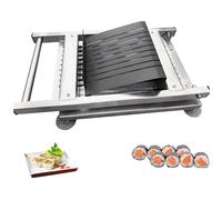 Cortador manual de rollos de sushi con múltiples opciones de segmento para una preparación versátil de alimentos en la cocina japonesa