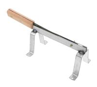 Cortador Manual de Tallos de Ajo, Tijeras de Acero Inoxidable Madera | Control de Hoja Expuesta, Limpieza Rápida, Agarre Contorneado, para Tallos de Ajo y Brotes de Cebolleta