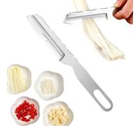 Cortador Manual de Verde | Rebanador De Verduras En Finas Láminas | Rallador Cebolleta En Tiras | Apto para Cortar Ajo Pepino Chile en Restaurantes Catering