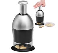 Cortador manual de verduras, versátil cortador de frutas de mano, herramienta multifuncional para cortar cebollas, gadgets de cocina con recipiente para cebollas, ajos, zanahorias, toma