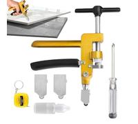 Cortador para azulejos, para cortar 2 en 1 para crear mosaicos - Herramienta para corte de vidrio | para Hobby, casa, laboratorio, arte, botella espejo, proyectos artesanales, creaciones artísticas