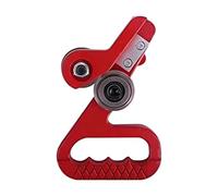 Cortador para metálica - Cortador de techo de doble rueda resistente para trabajos pesados - Herramienta de corte ajustable - Adecuado para acero, aluminio, cartón y