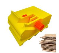 Cortador rascador para gatos, herramienta de corte de cartón ajustable para rascadores de gatos, cortador de tiras de mano para manualidades, proyectos industriales, domésticos y de reciclaje