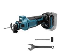 Cortador rotativo a batería herramienta de corte para seco para baterías de litio Makita de 18 V, cortador rotativo a batería de 18 V para cortar madera, paredes de yeso, paneles de yeso y madera (sin